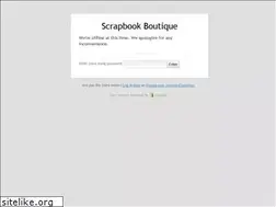 Sites similar to scrapbookboutique.com.au