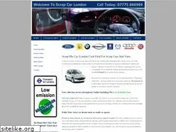 Sites similar to scrapcar-london.co.uk
