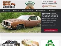 Sites similar to scrapcarremovalscarborough.ca