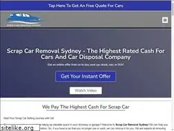 Sites similar to scrapcarsremovalsydney.com.au