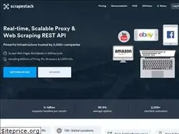 Sites similar to scrapestack.com