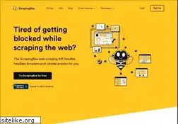 Sites similar to scrapingbee.com