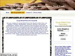 Sites similar to scrapmetalprices-usa.com