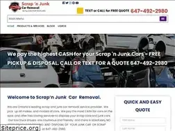 Sites similar to scrapnjunkcarremoval.ca