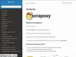 Sites similar to scrapoxy.readthedocs.io