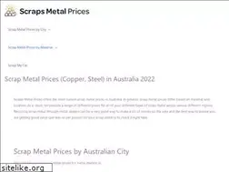 Sites similar to scrapsmetalprices.com