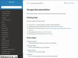 Sites similar to scrapy2.readthedocs.io