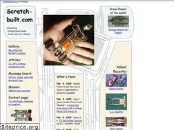 Sites similar to scratchbuilt.com