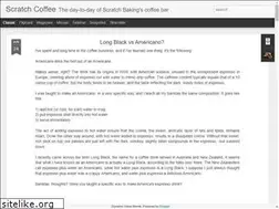 Sites similar to scratchcoffee.blogspot.com