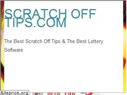 Sites similar to scratchofftips.com