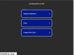 Sites similar to screamfix.com