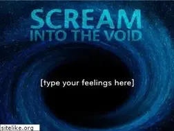 Sites similar to screamintothevoid.com
