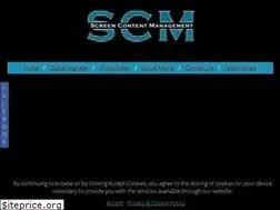 Sites similar to screencontentmanagement.com