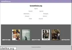 Sites similar to screenfiction.org