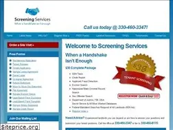 Sites similar to screeningservices.com