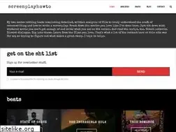 Sites similar to screenplayhowto.com