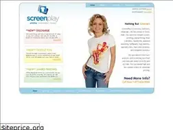 Sites similar to screenplayshirts.com