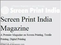 Sites similar to screenprintindia.com