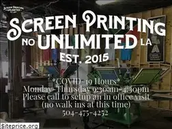 Sites similar to screenprintingnola.com