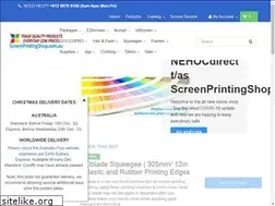 Sites similar to screenprintingshop.com.au