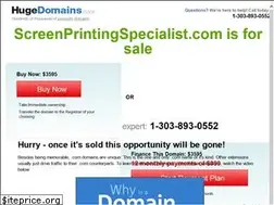 Sites similar to screenprintingspecialist.com