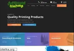 Sites similar to screenprintingsupplies.com.au