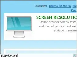 Sites similar to screenresolution.org