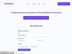 Sites similar to screenshotapi.net
