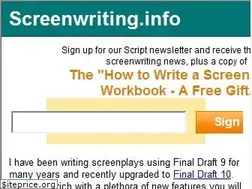 Sites similar to screenwriting.info