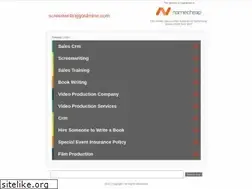 Sites similar to screenwritinggoldmine.com