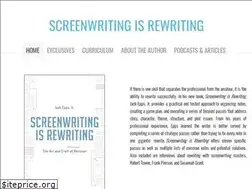 Sites similar to screenwritingisrewriting.com