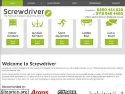 Sites similar to screwdriver-flatpack.co.uk