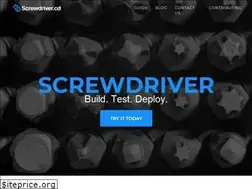 Sites similar to screwdriver.cd