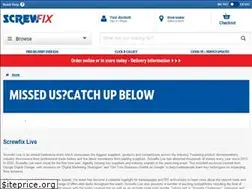 Sites similar to screwfixlive.com
