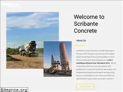 Sites similar to scribanteconcrete.co.za