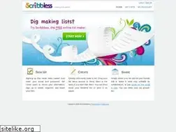 Sites similar to scribbless.com