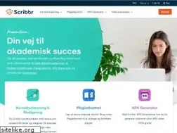 Sites similar to scribbr.dk