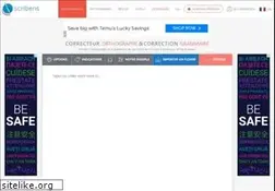 Sites similar to scribens.fr