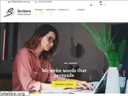 Sites similar to scribers.com.sg