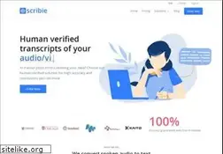 Sites similar to scribie.com