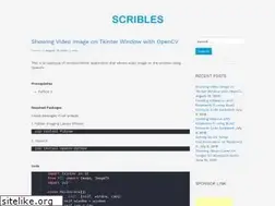 Sites similar to scribles.net