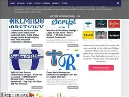 Sites similar to script-fonts-14604.blogspot.com