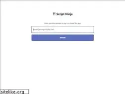 Sites similar to script-ninja.app