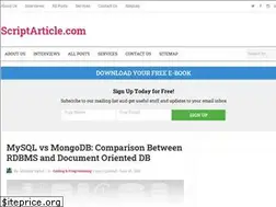 Sites similar to scriptarticle.com