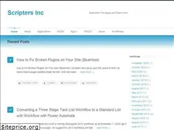 Sites similar to scriptersinc.com