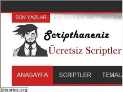 Sites similar to scripthaneniz.com