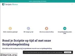 Sites similar to scriptiemaster.nl