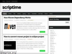 Sites similar to scriptime.blogspot.com