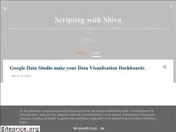 Sites similar to scriptingwithshiva.blogspot.com