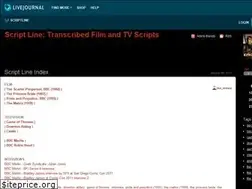Sites similar to scriptline.livejournal.com